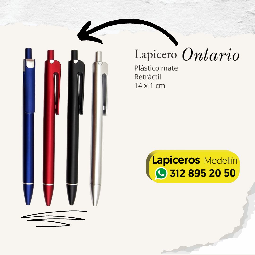 bolígrafos personalizados en medellin
