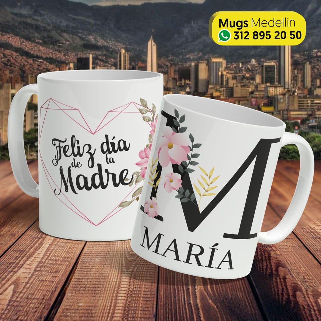 Mug dia de la madre Medellin - Mug Vasos Tazas Personalizadas
