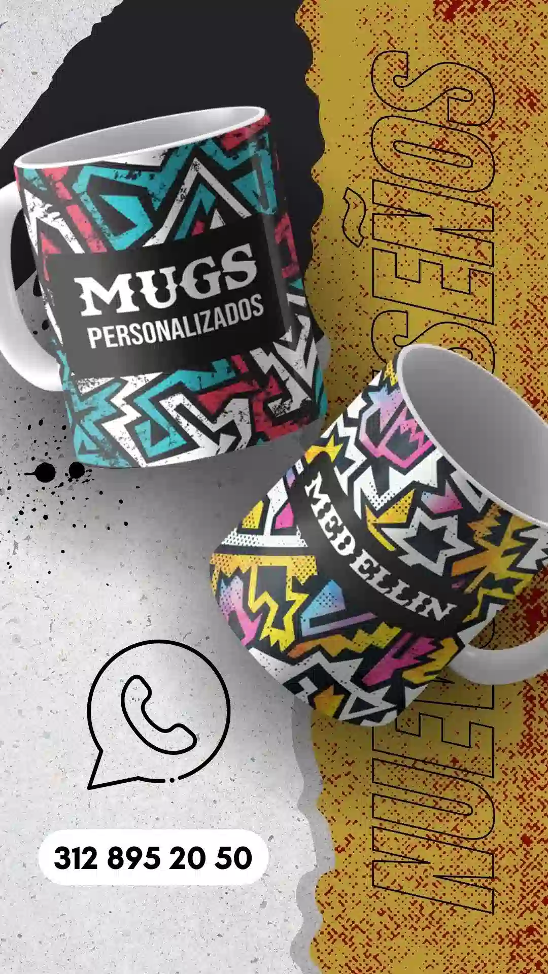 Mugs personalizados en medellin