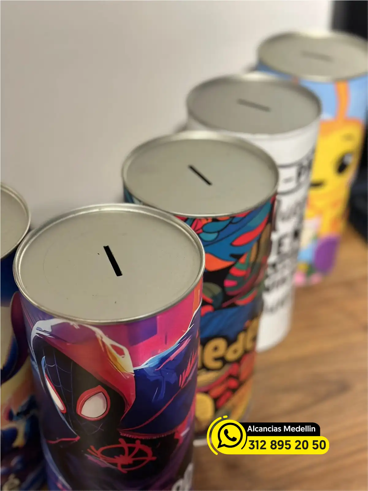 alcancias personalizadas para cumpleaños