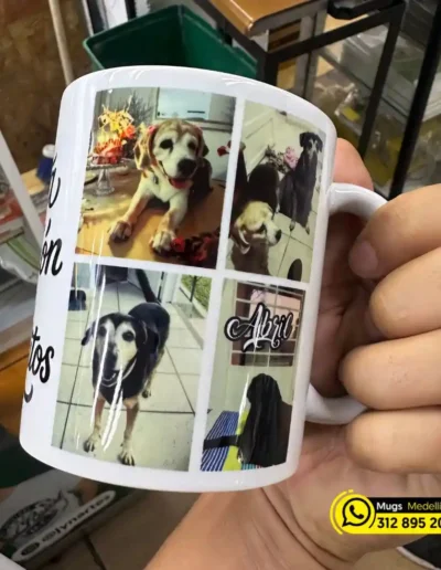 mugs con fotos de mascota en medellin