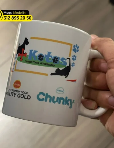 mugs con logo medellin